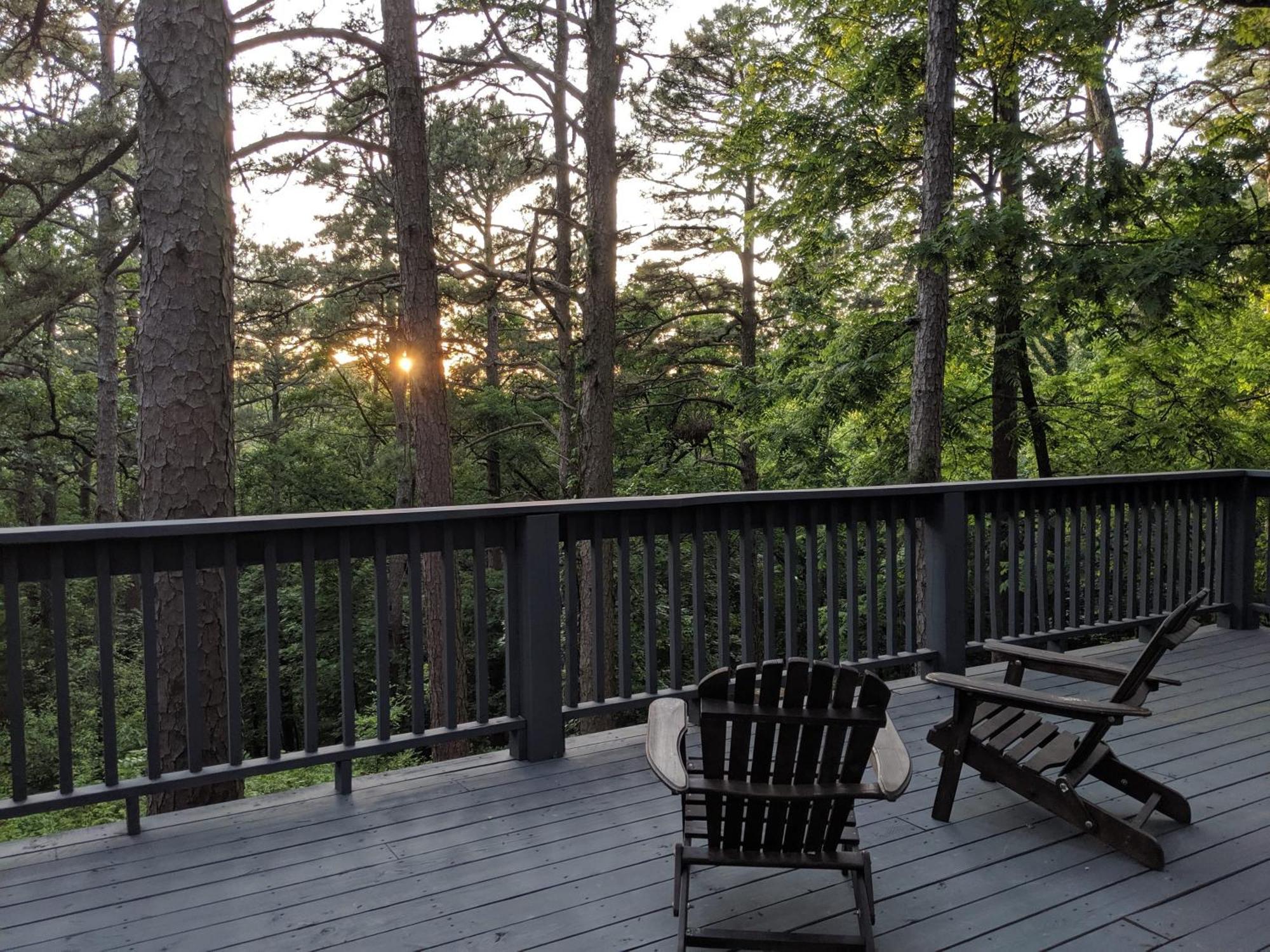 Loblolly Pines Adventure Cabin 4 King Юрика Спрингс Экстерьер фото